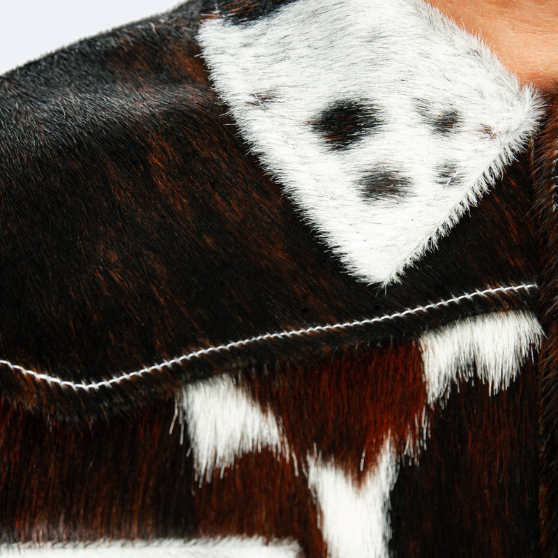 Cowhide for use as a background in full frame by Roman Stefuryshyn